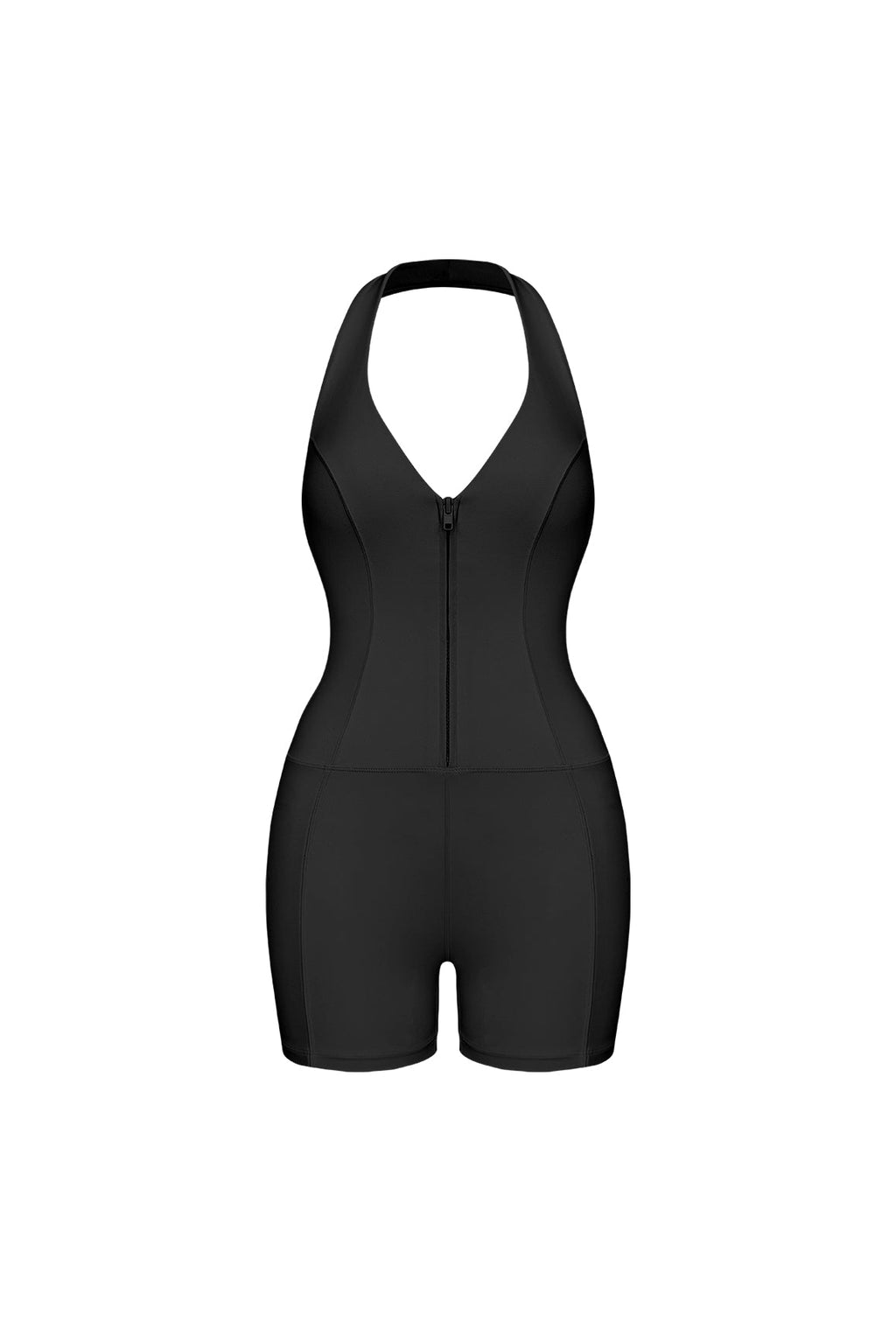 Riviera Hourglass Zip Front Romper