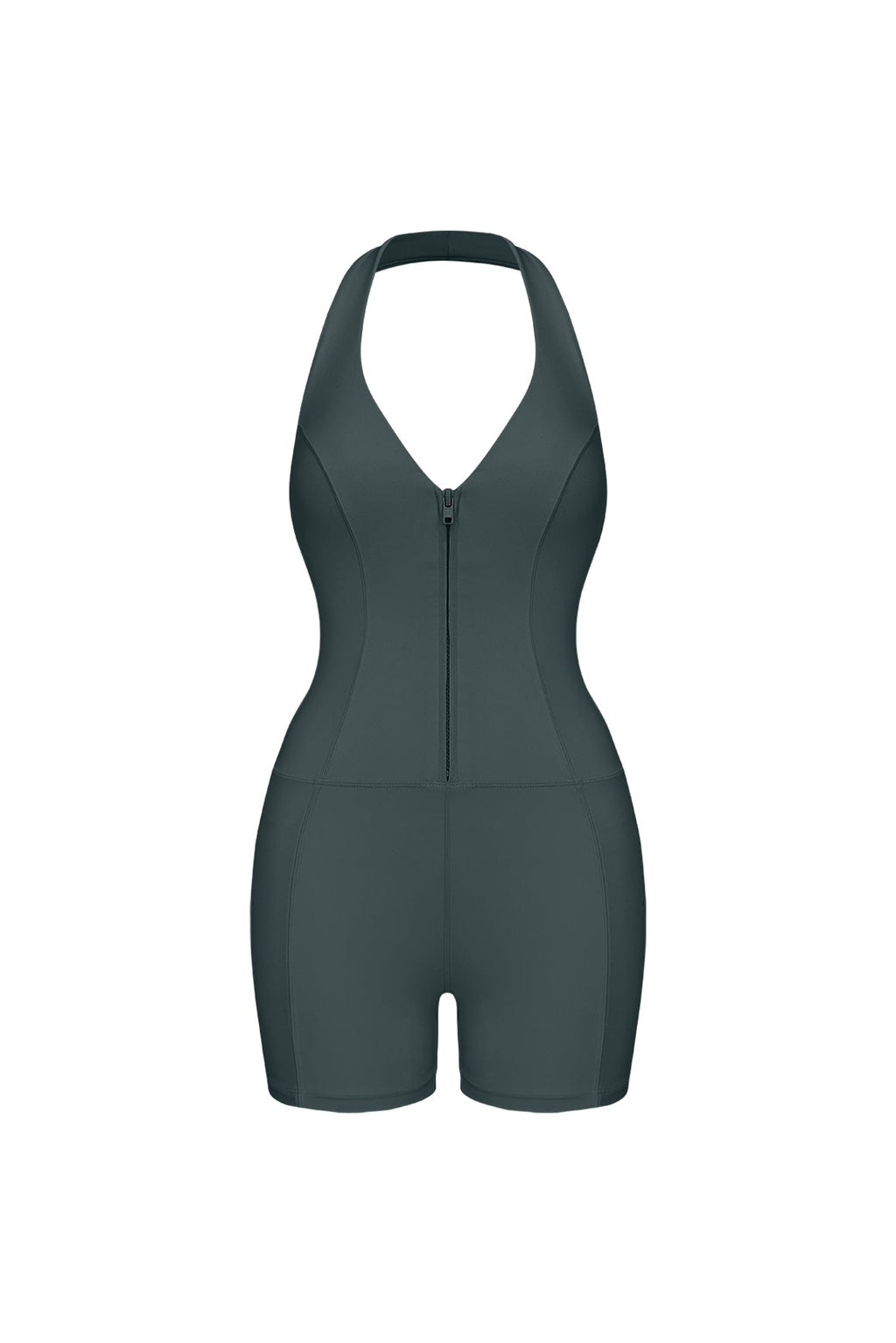 Riviera Hourglass Zip Front Romper