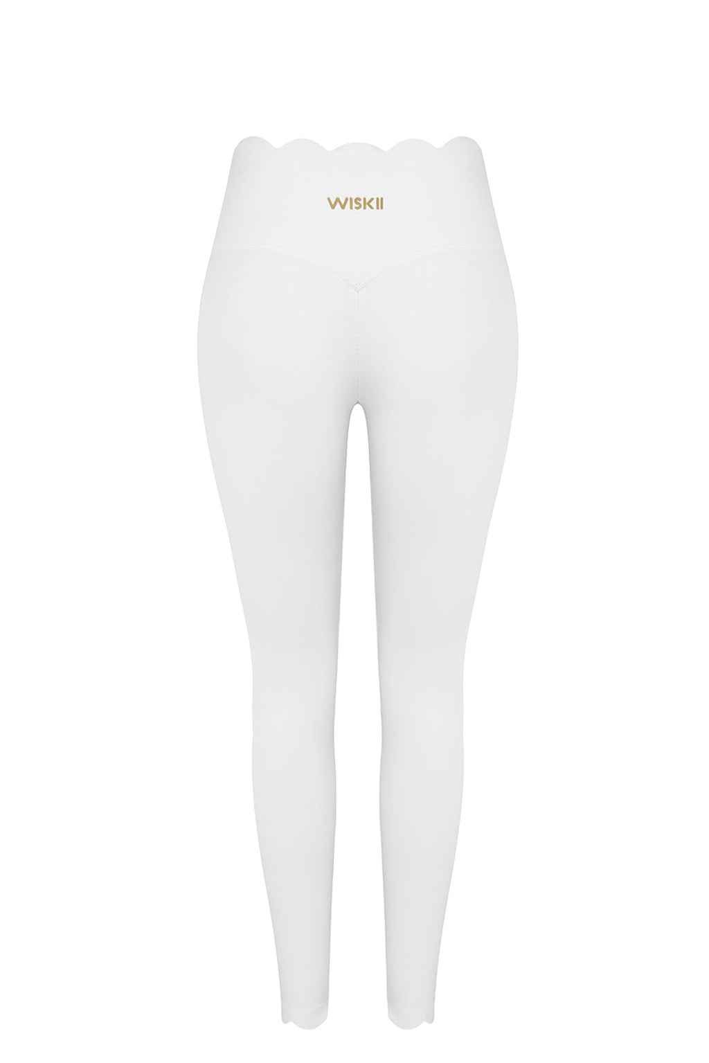 High-Waist Scallop Scrunch Legging
