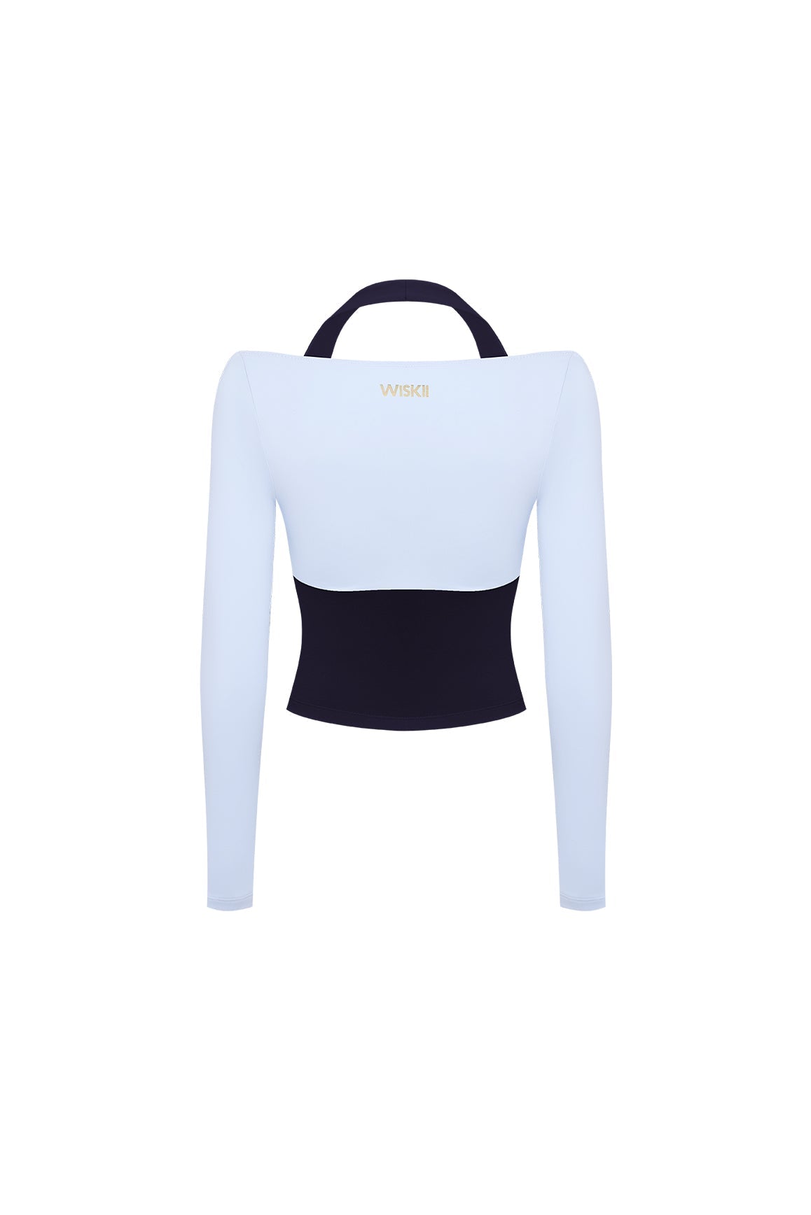 Colorblock One-Piece Long Sleeve Top