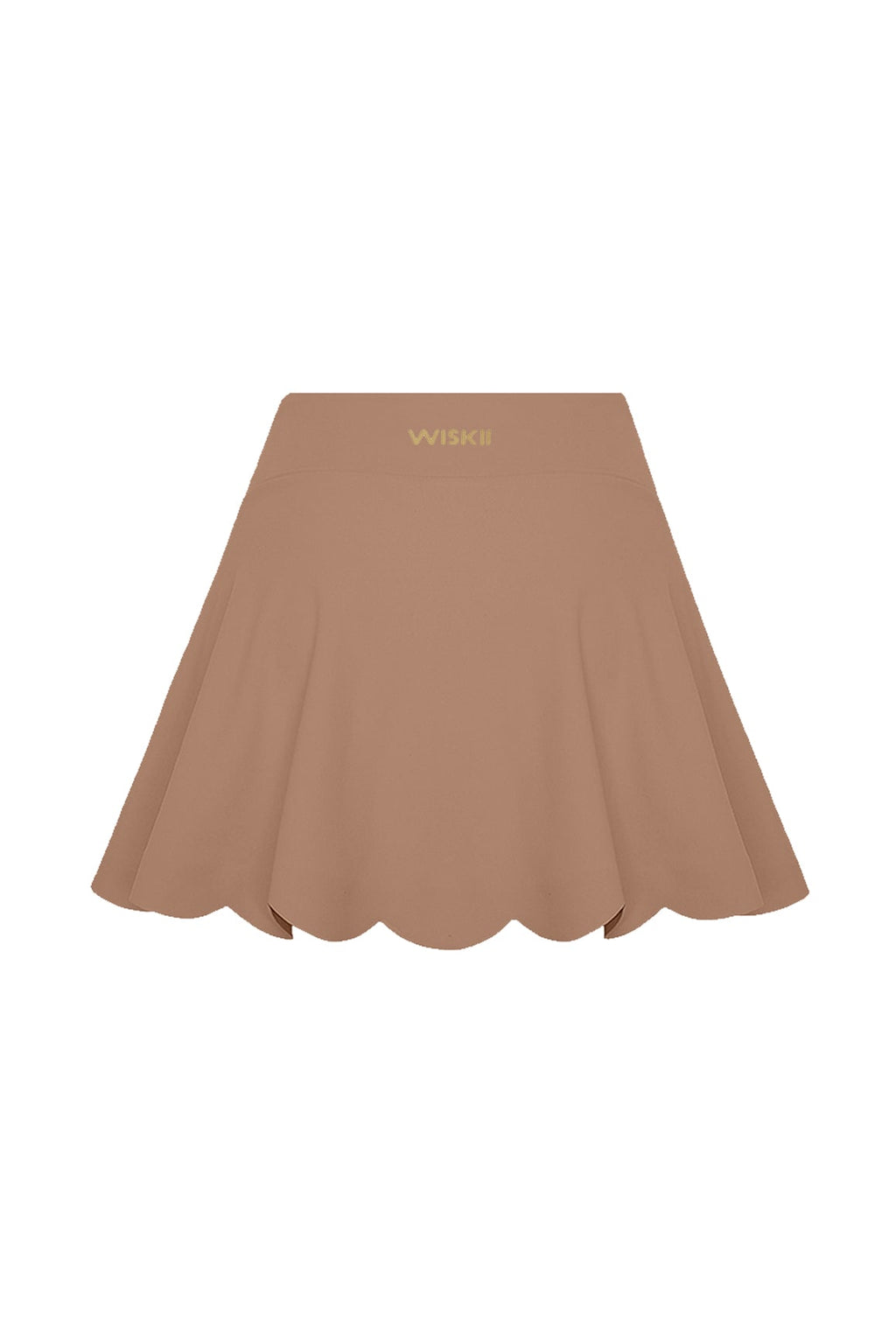 High-Waist A-line Tennis Skirt