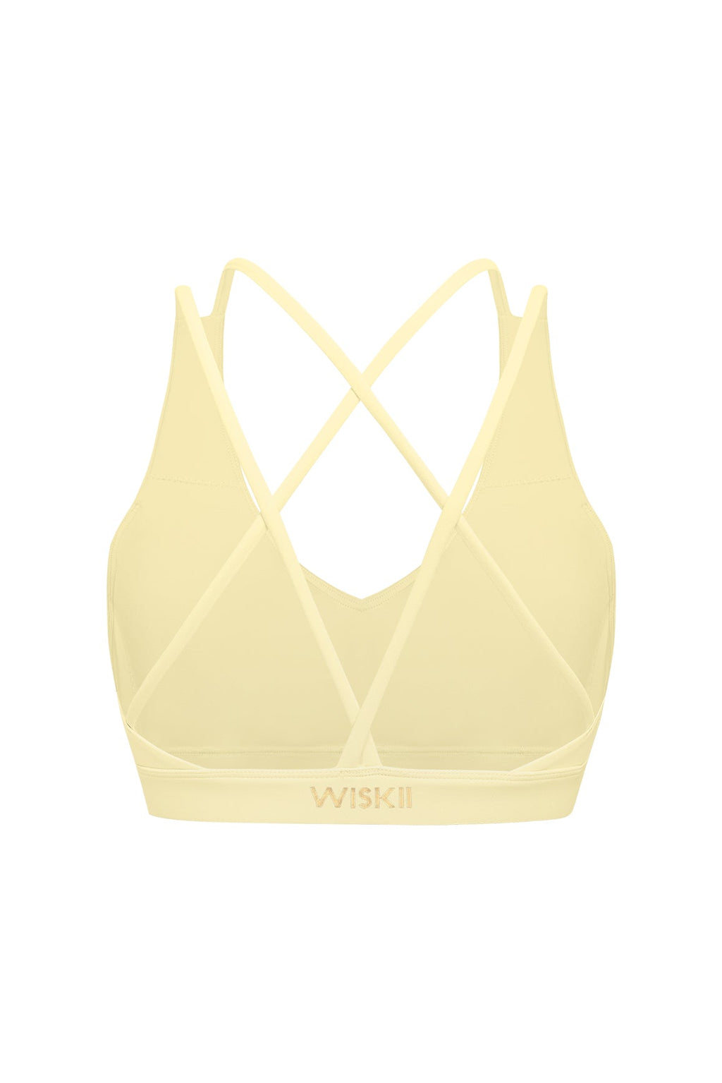 Scoop Neck Crossback Bra
