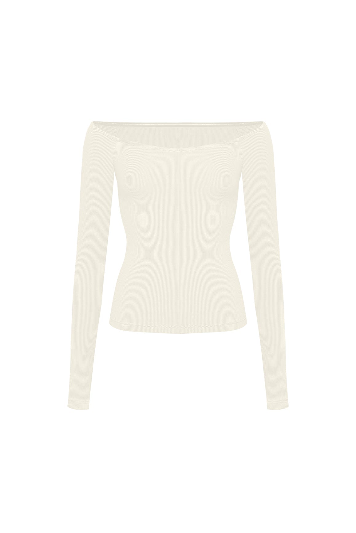 Sculpt Off-Shoulder Top