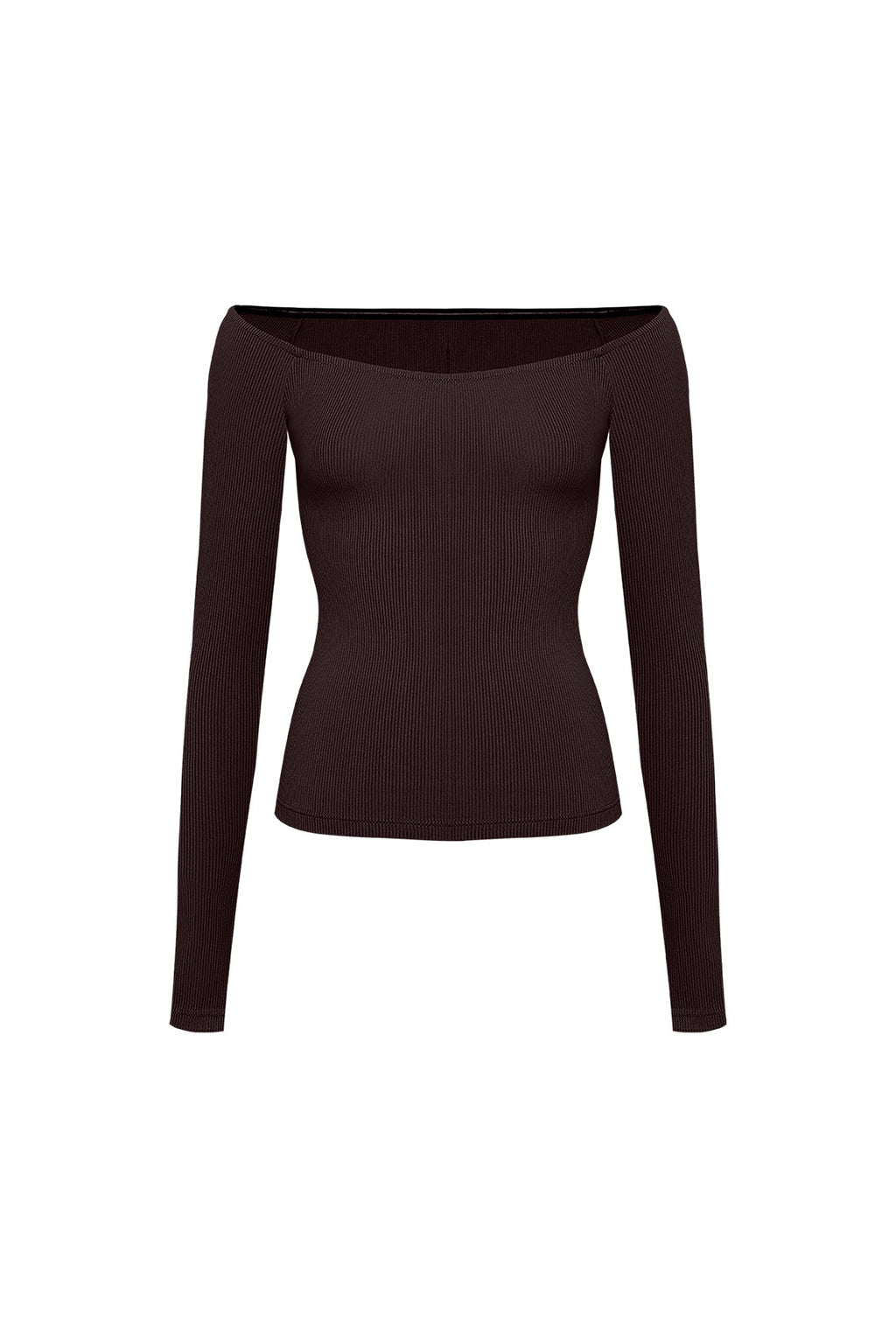 Sculpt Off-Shoulder Top