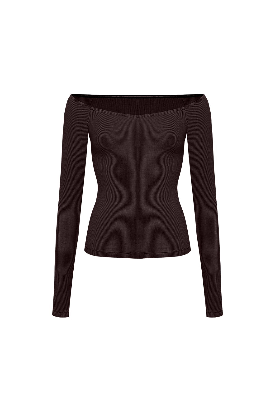 Sculpt Off-Shoulder Top